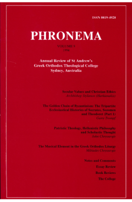 Phronema Volume 9, 1994